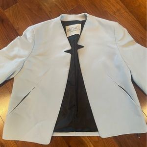 Rachel Roy blazer bluish white US 6
